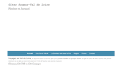 Desktop Screenshot of gites-saumur.fr
